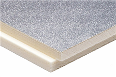 PUREN puren® FD-L - PIR deska tl. 100mm - polodrážka